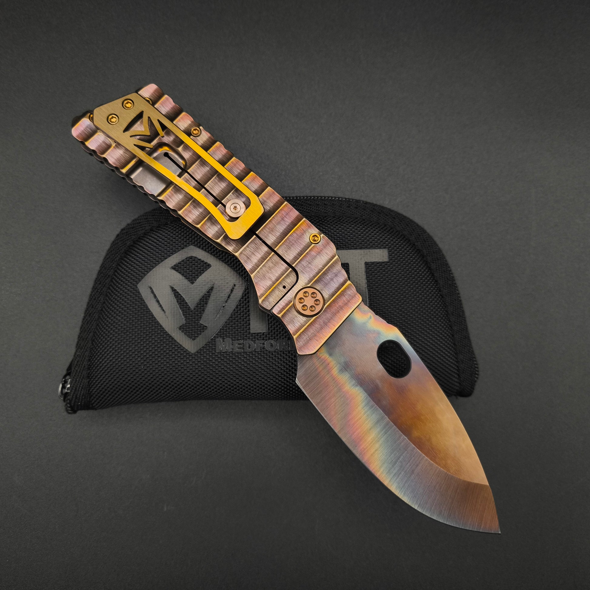 Medford Fat Daddy Vulcan, Rootbeer and Bronze Gator Belly 2