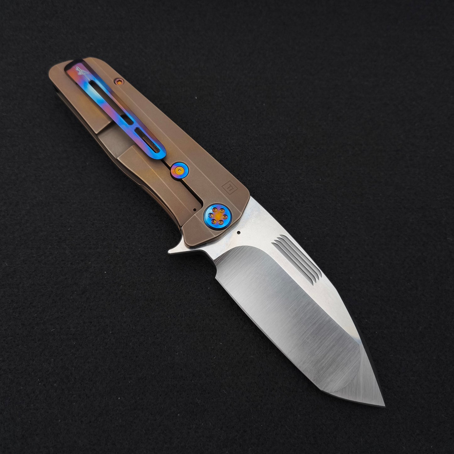 Medford Primus Tumbled, Bronze & Flamed 2