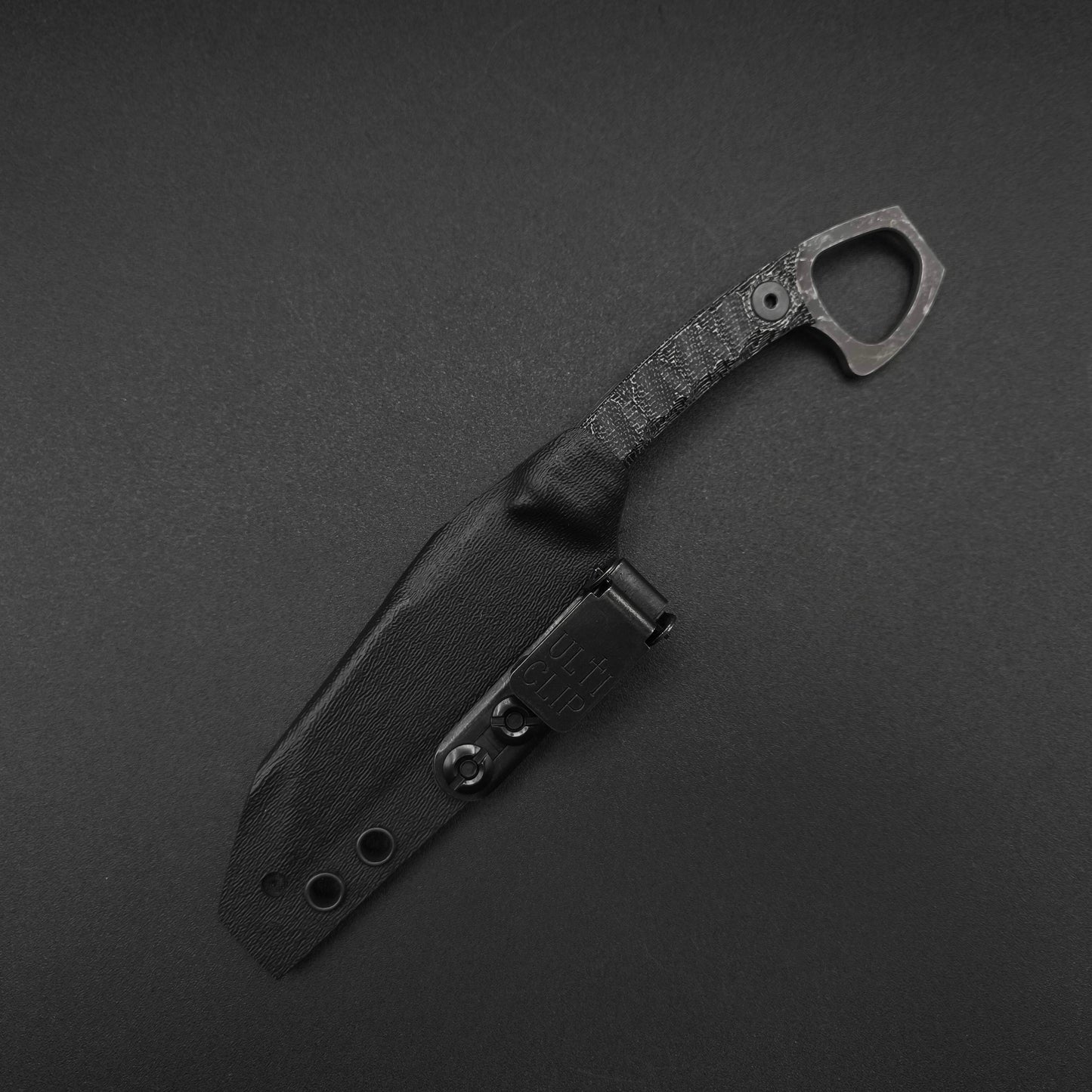 Half Face Blades SHPOS Black Canvas Micarta 4