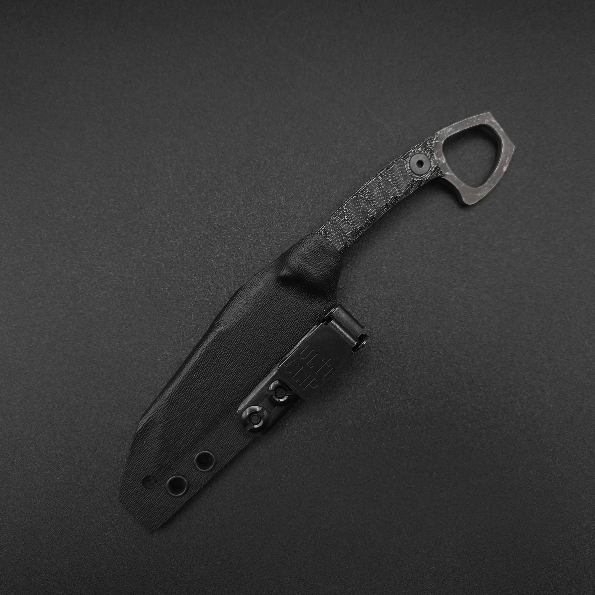 Half Face Blades SHPOS Black Canvas Micarta 4
