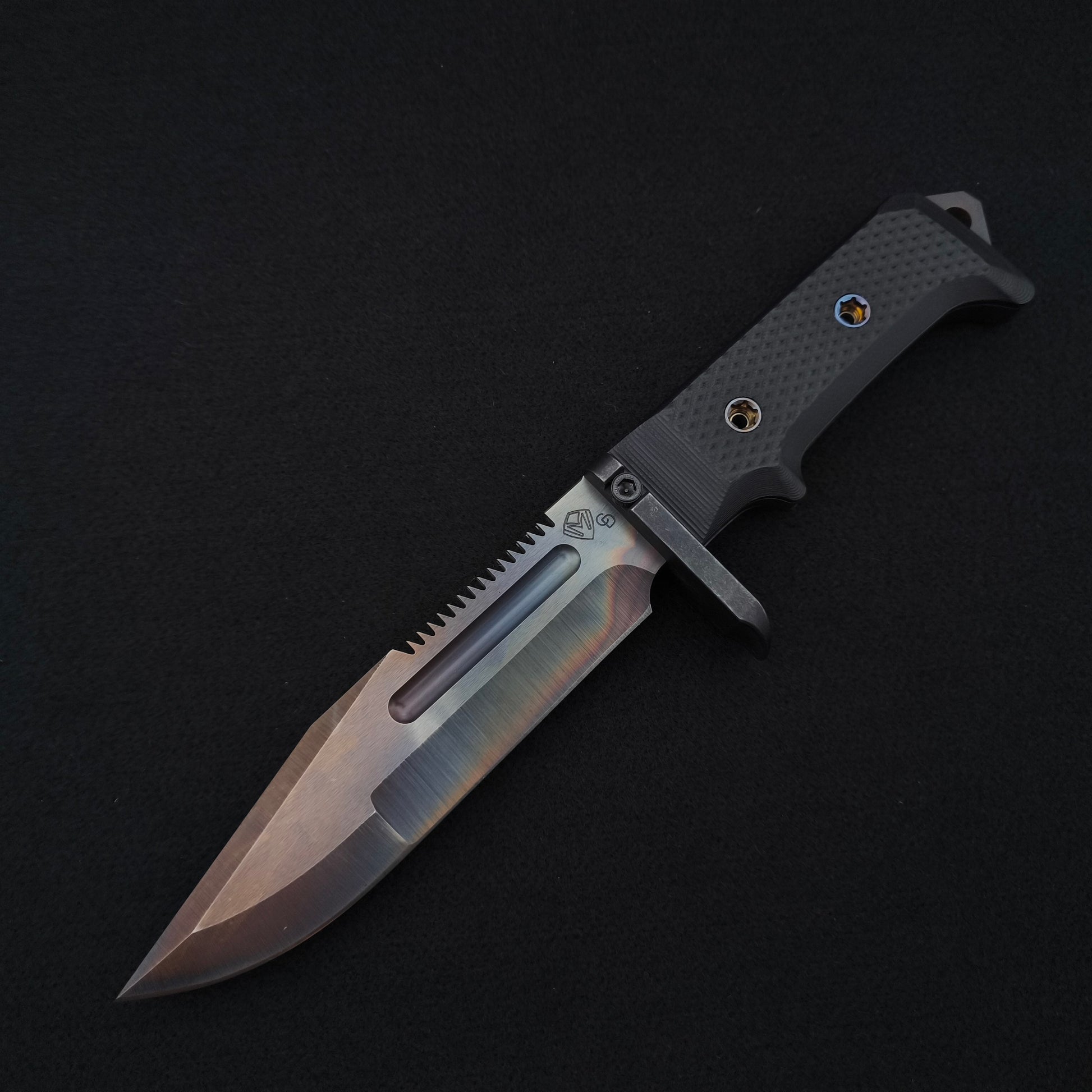 Medford USMC Raider, Black G-10 Vulcan CPM D2 1