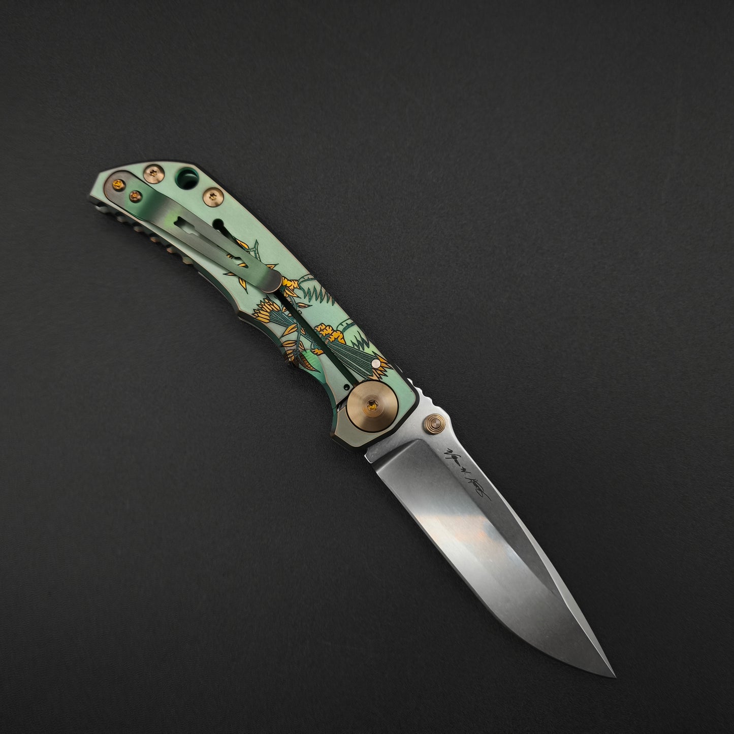 Spartan Blades Harsey Folder SHF SF5 God & Country 2