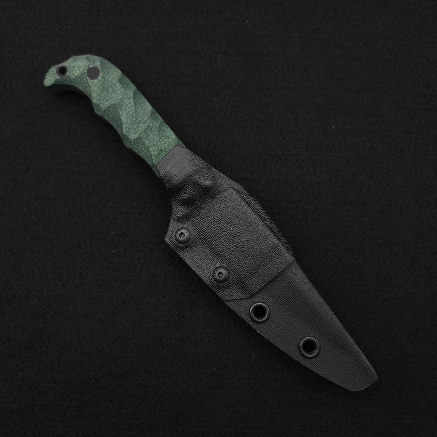 Half Face Blades Senator Juniper Green Jute Micarta