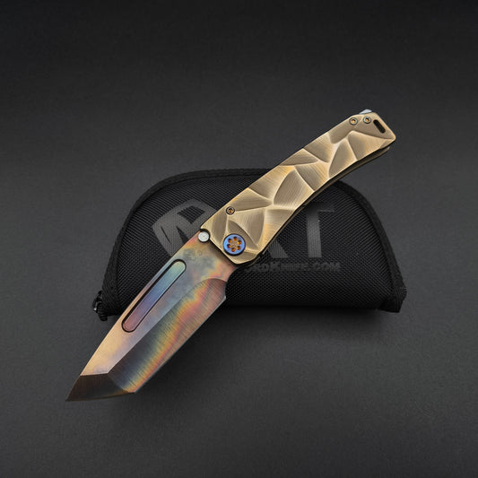 Medford Marauder, Full Size, Vulcan Tanto, Bronze Stained Glass 1