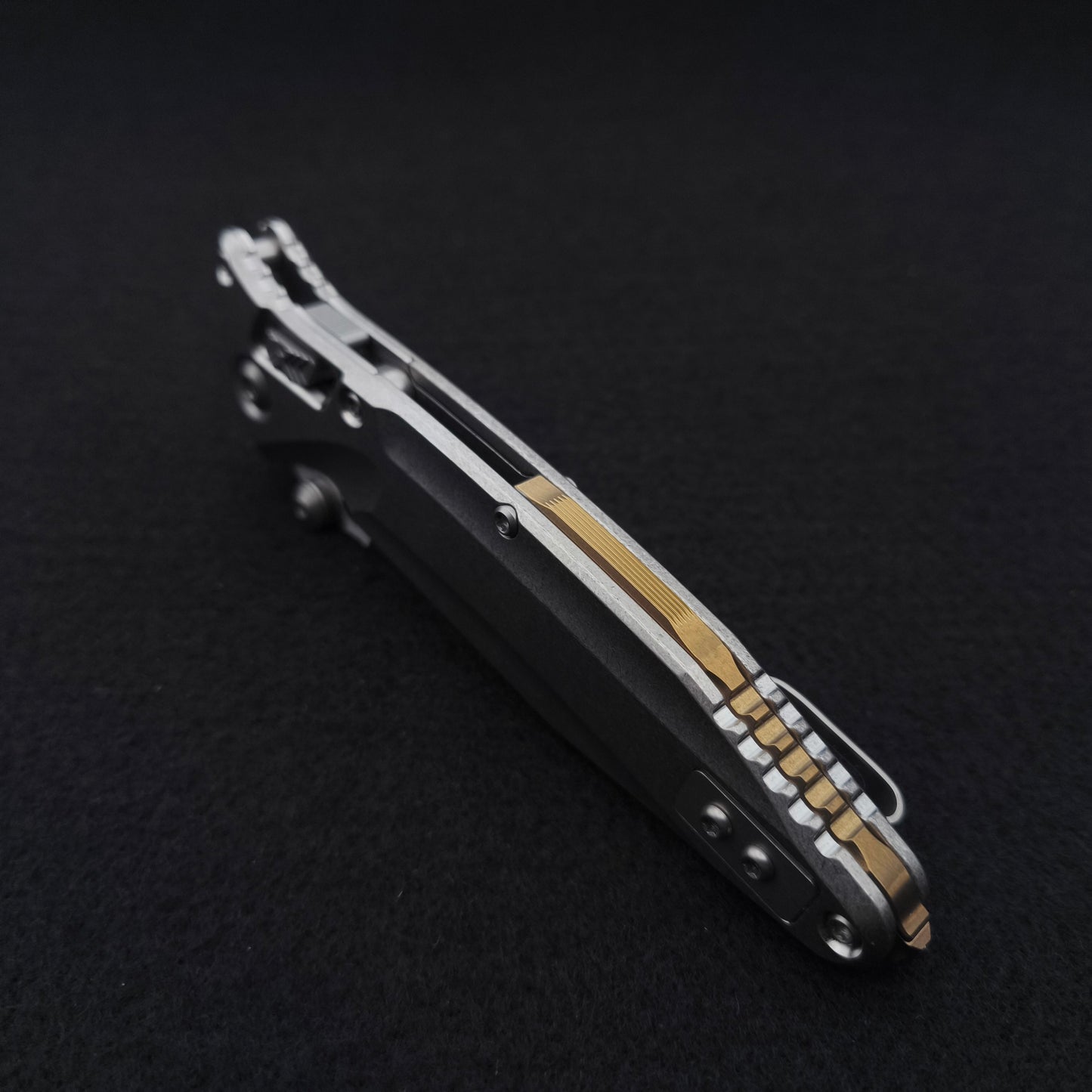 Microtech Knives Socom Delta RAM-LOK Spear Point Marfione Select Bronze 3