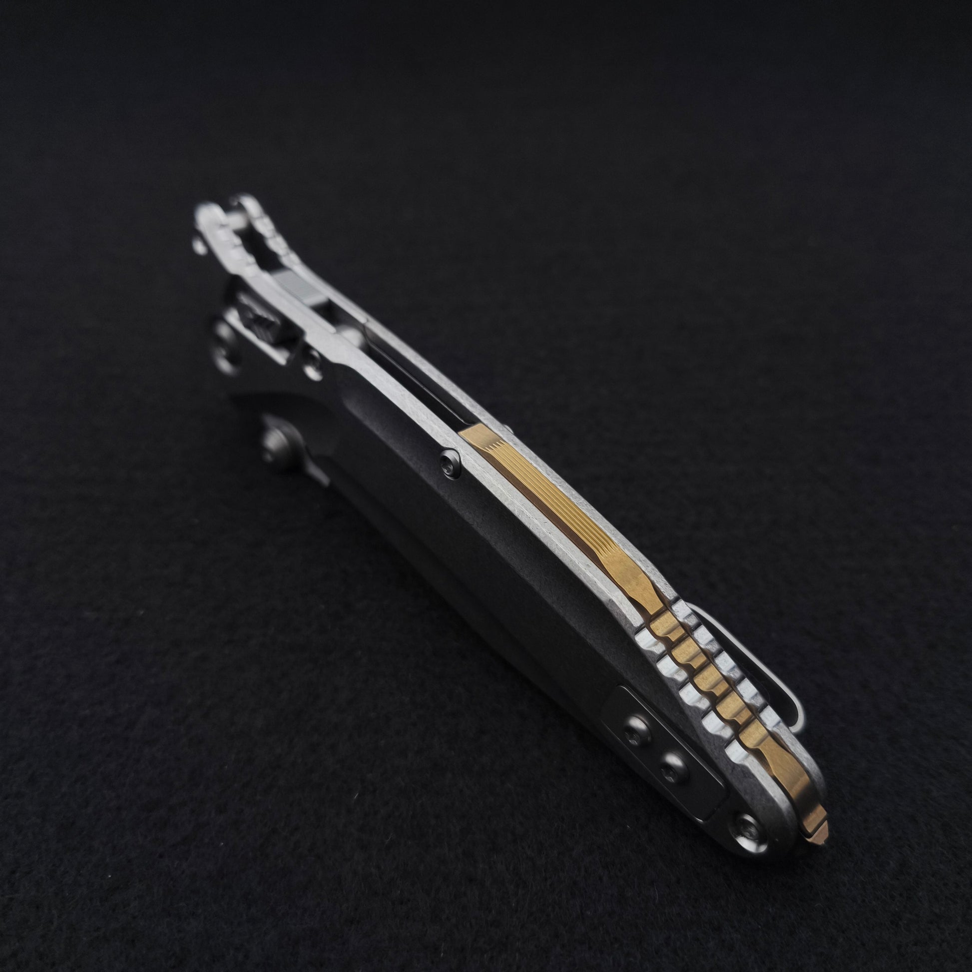 Microtech Knives Socom Delta RAM-LOK Spear Point Marfione Select Bronze 3