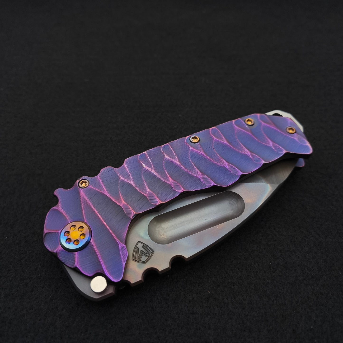 Medford Praetorian Ti, Vulcan Blade, Violett Twisted Predator 4
