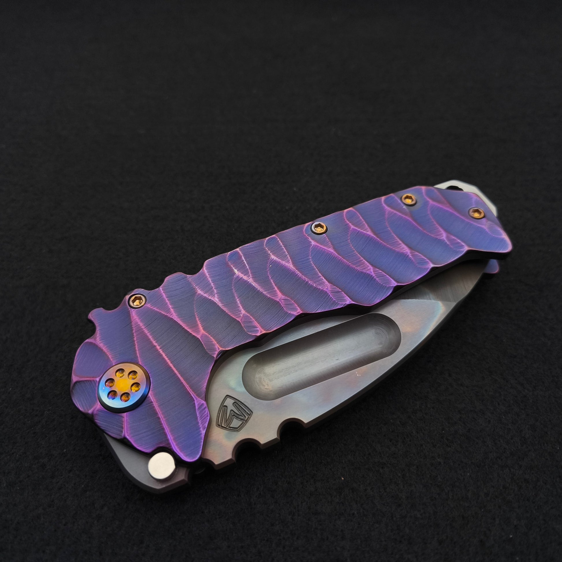 Medford Praetorian Ti, Vulcan Blade, Violett Twisted Predator 4