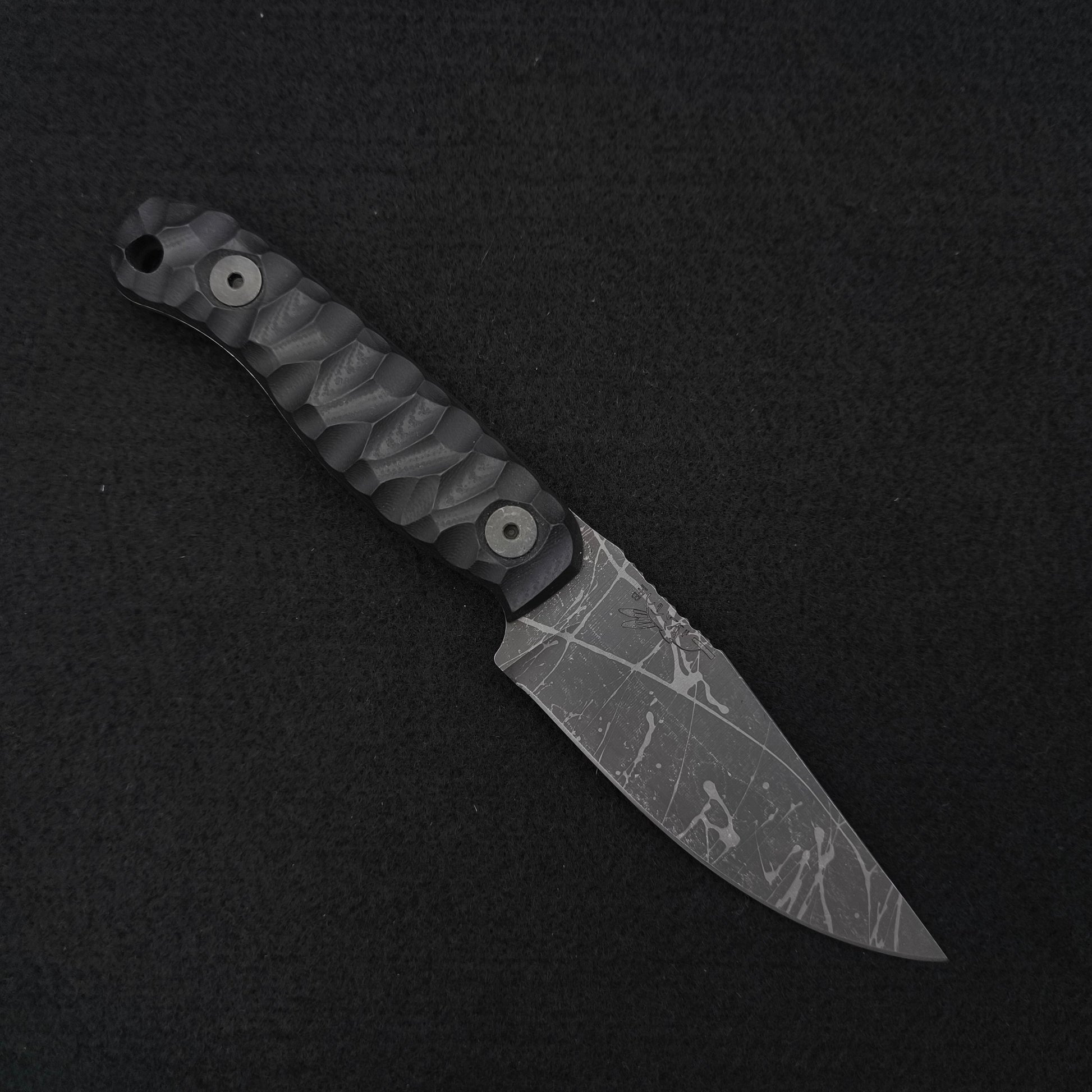 Half Face Blades Feather Light Black G10 1