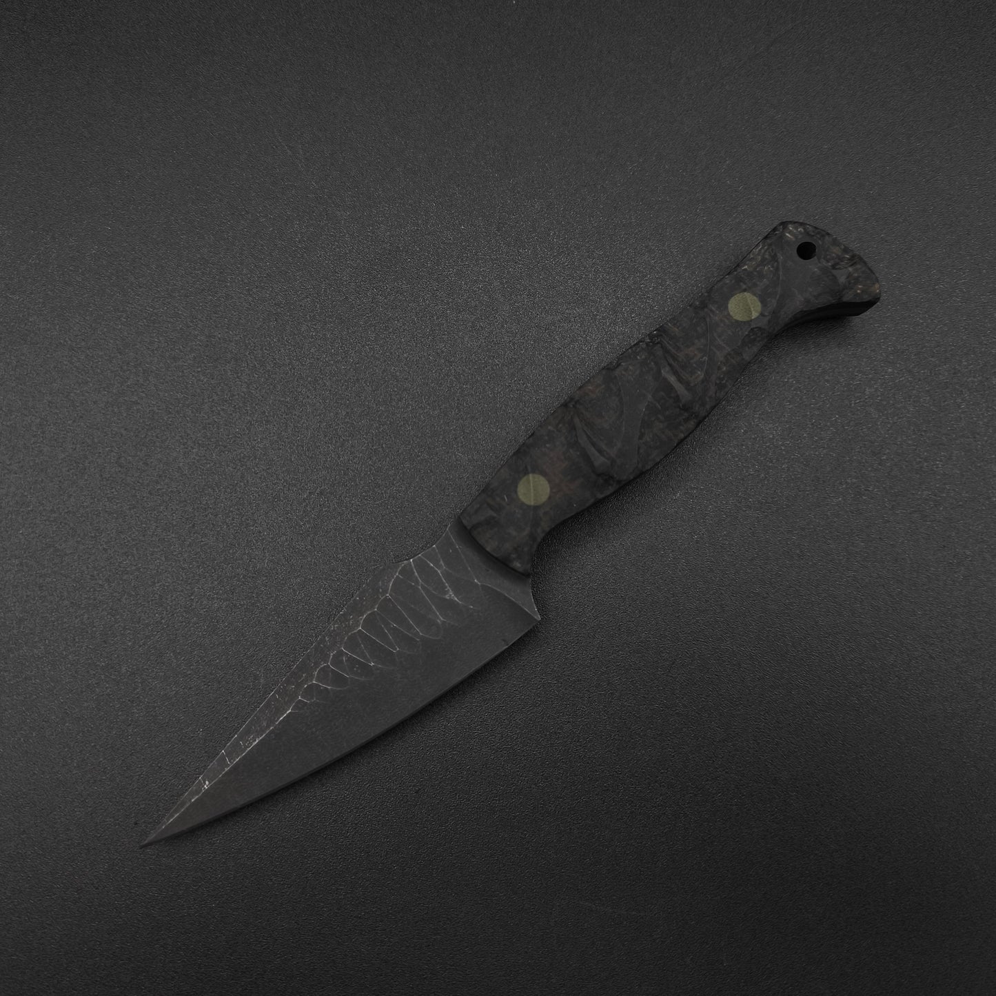 Half Face Blades Gulo Gulo, Mossy Oak Burlap Micarta 2