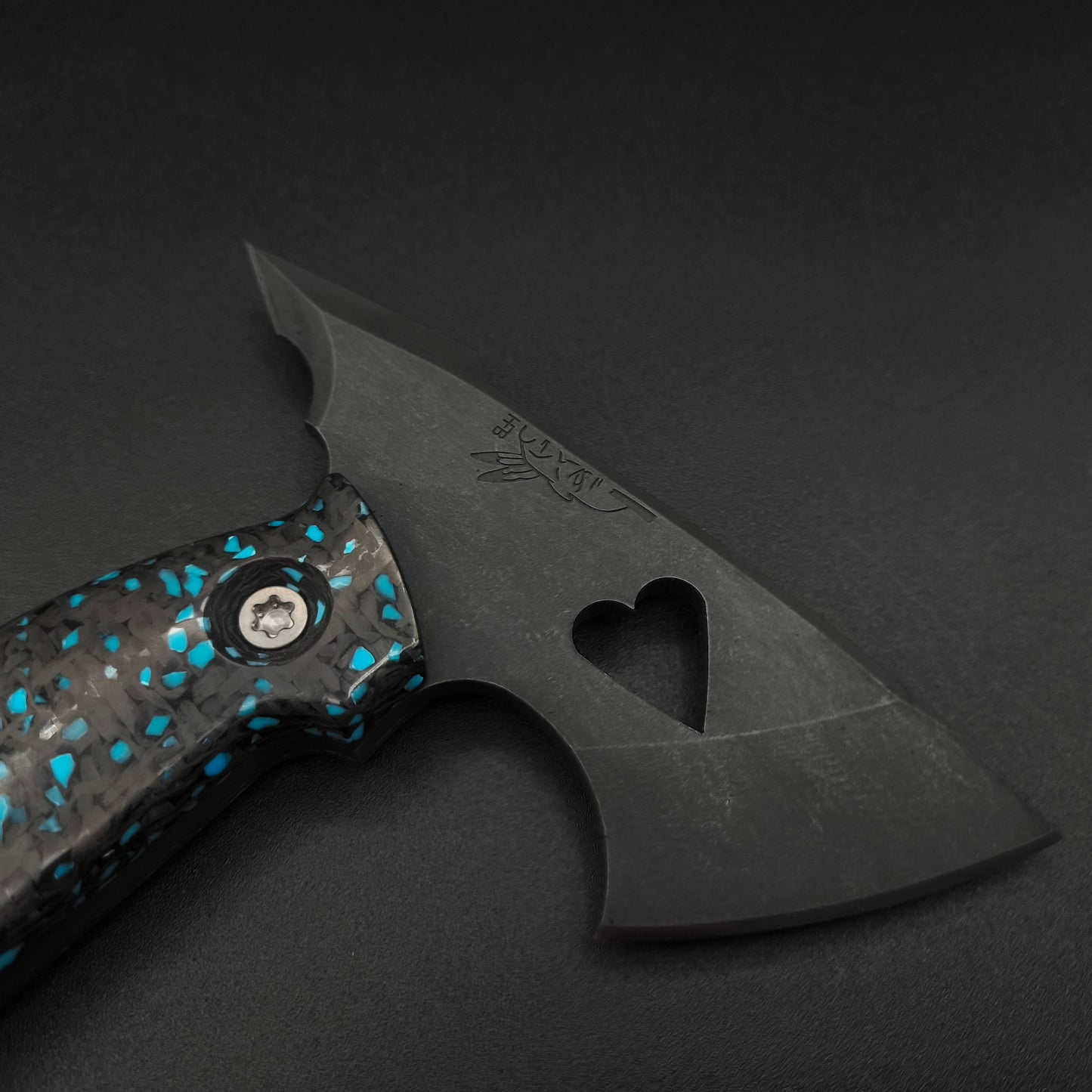 Half Face Blades Bleeding Heart Hawk Turquoise Rocky Wave Carbon 3