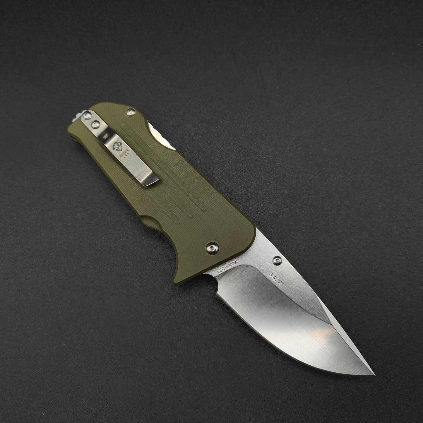 Medford 1881 Broadway Drop Point OD Green