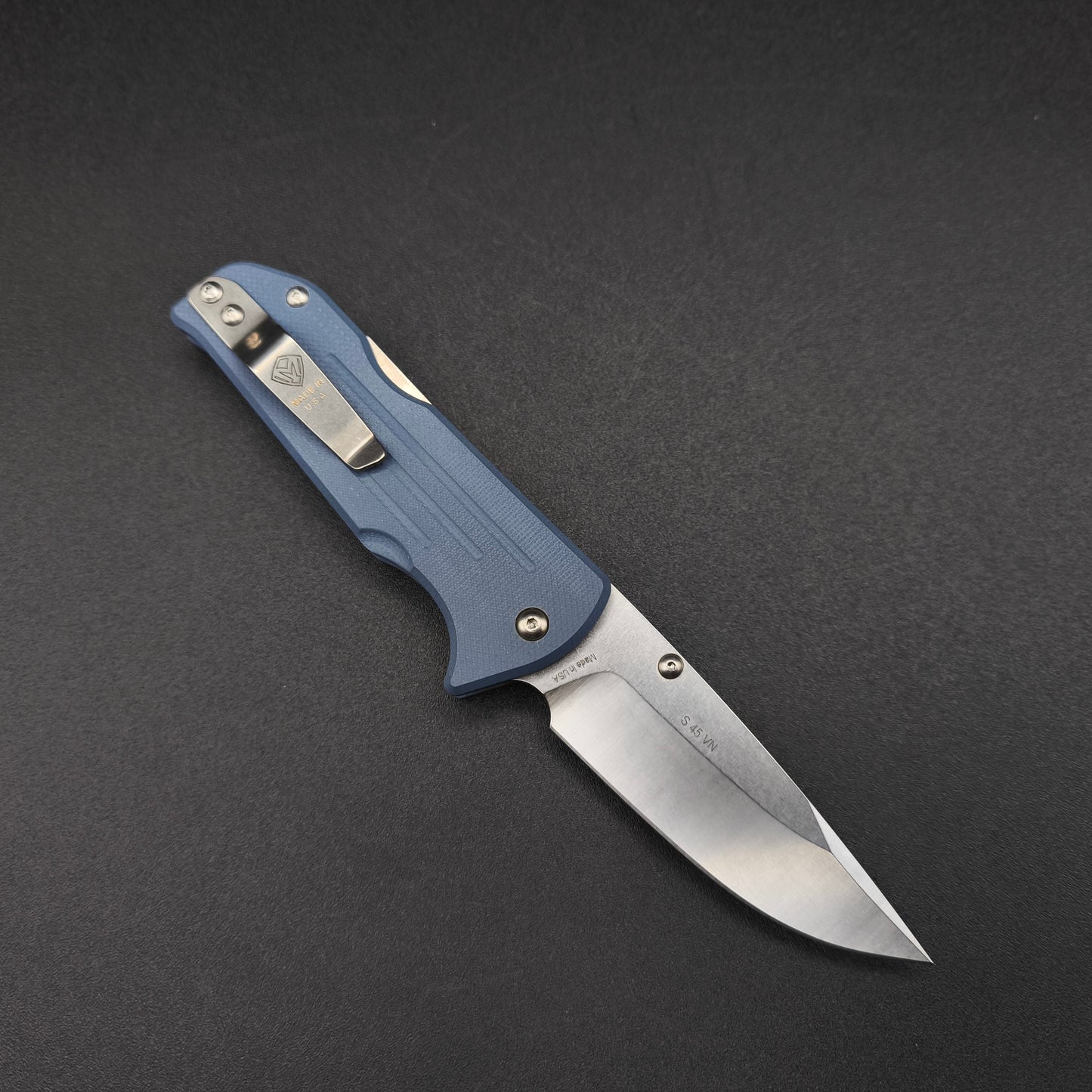 Medford 1881 Bourbon Drop Point Denim Blue