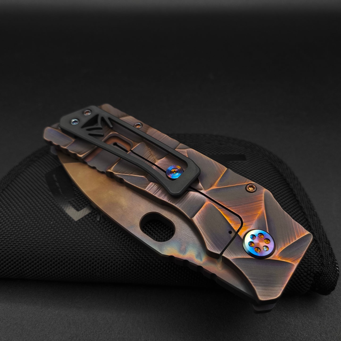 Medford Fat Daddy Vulcan, Copper Rose Stained Glass 5