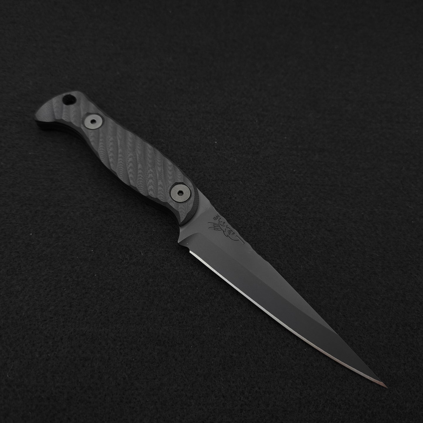 Half Face Blades Congressman Black G10, Armor Black 1