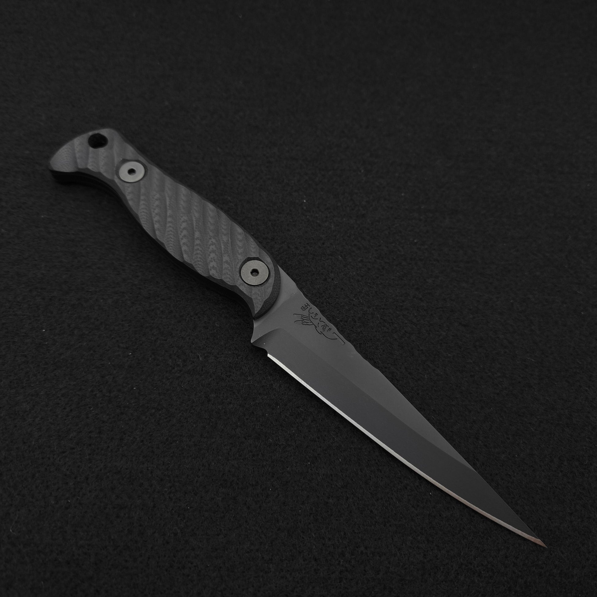Half Face Blades Congressman Black G10, Armor Black 1