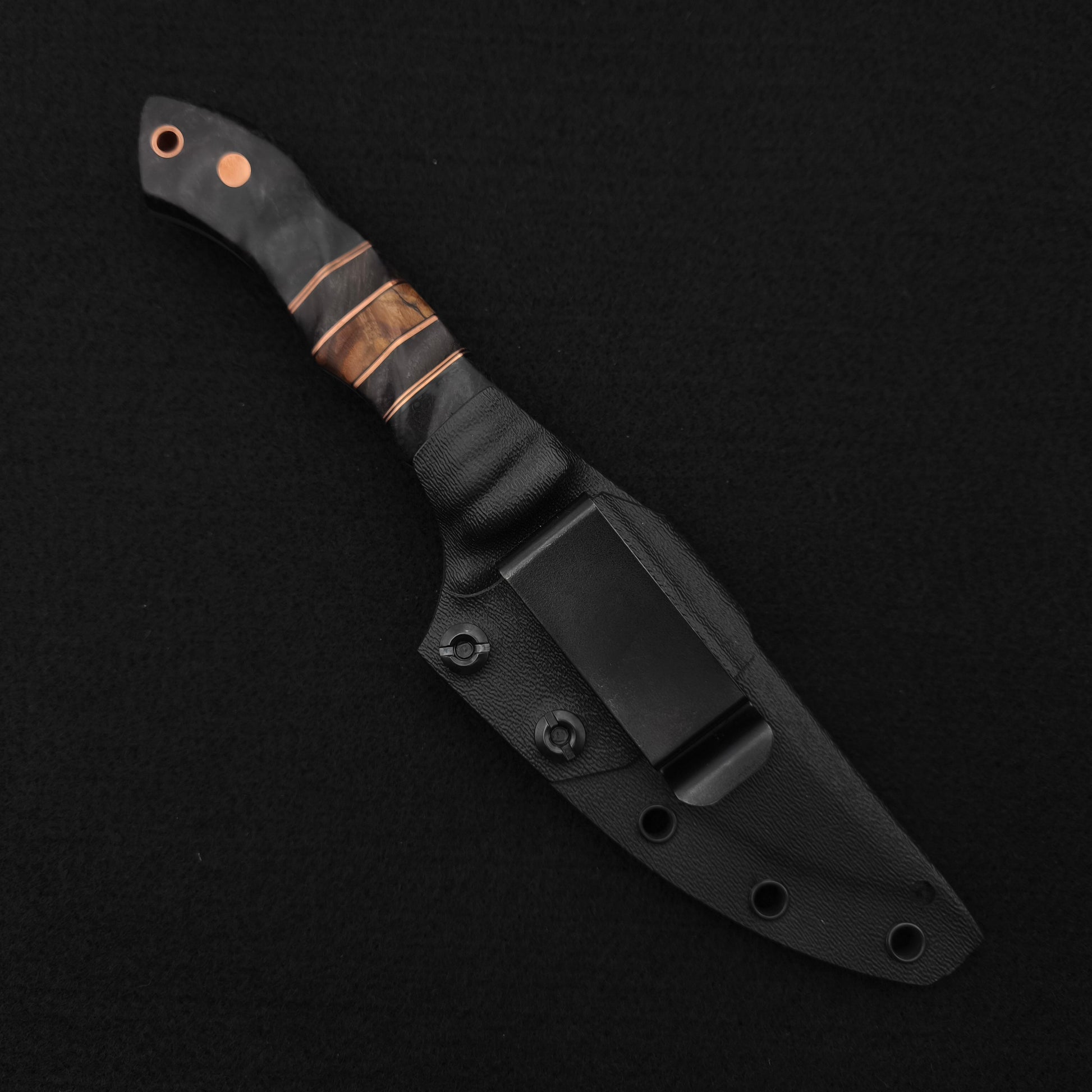 Half Face Blades Red Crow Dyed Redwood, Dyed Maple, Magnacut 5