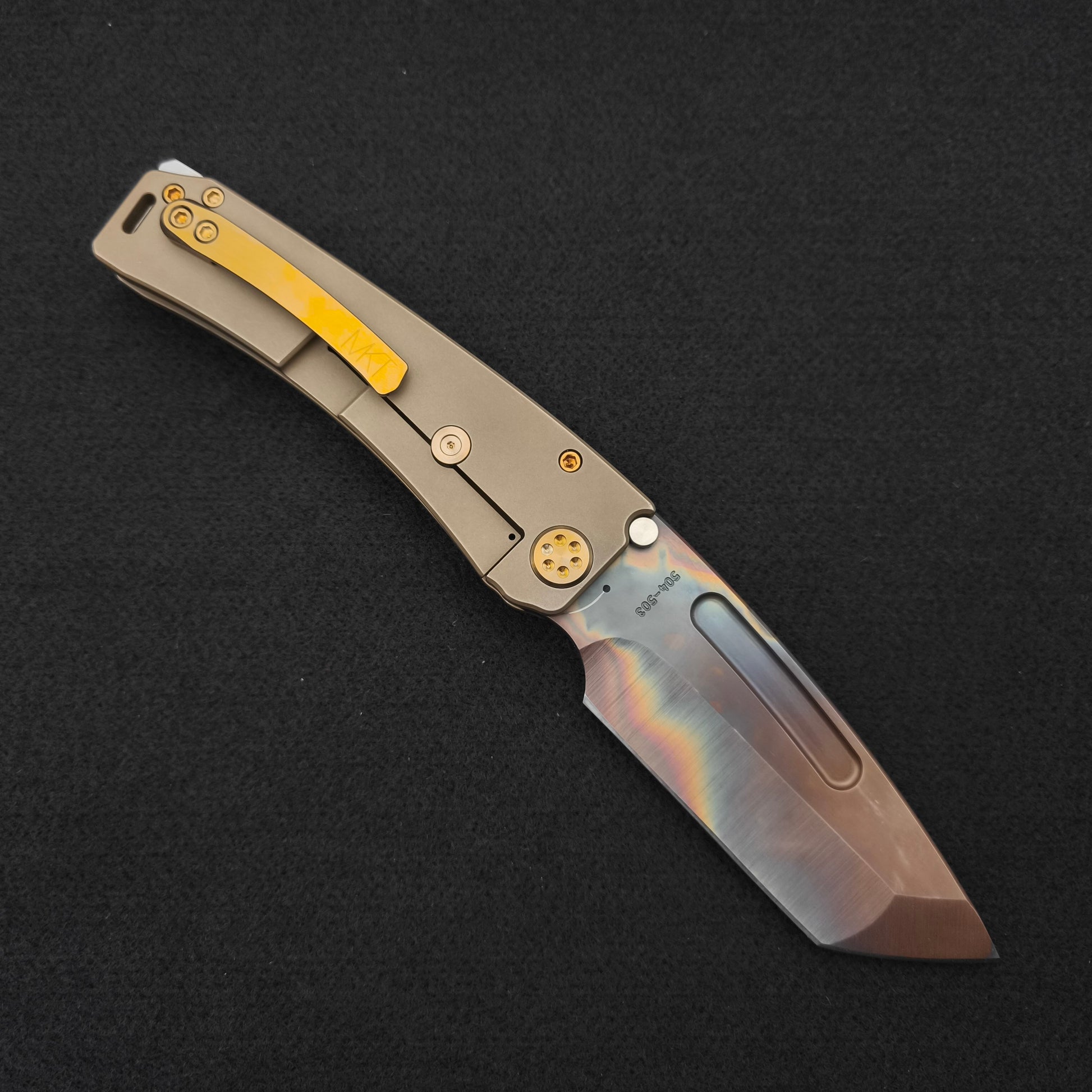 Medford Marauder, Full Size, Vulcan Tanto, Old School Bronze 2