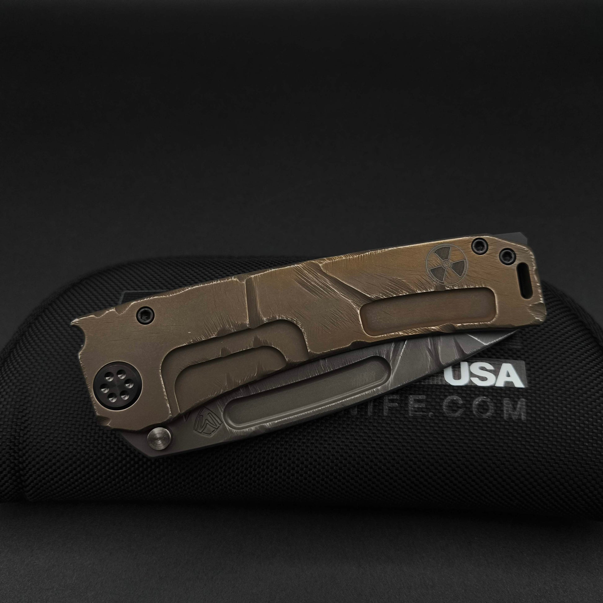 Medford Marauder H Tanto, Fallout Finish, Limited Edition 3