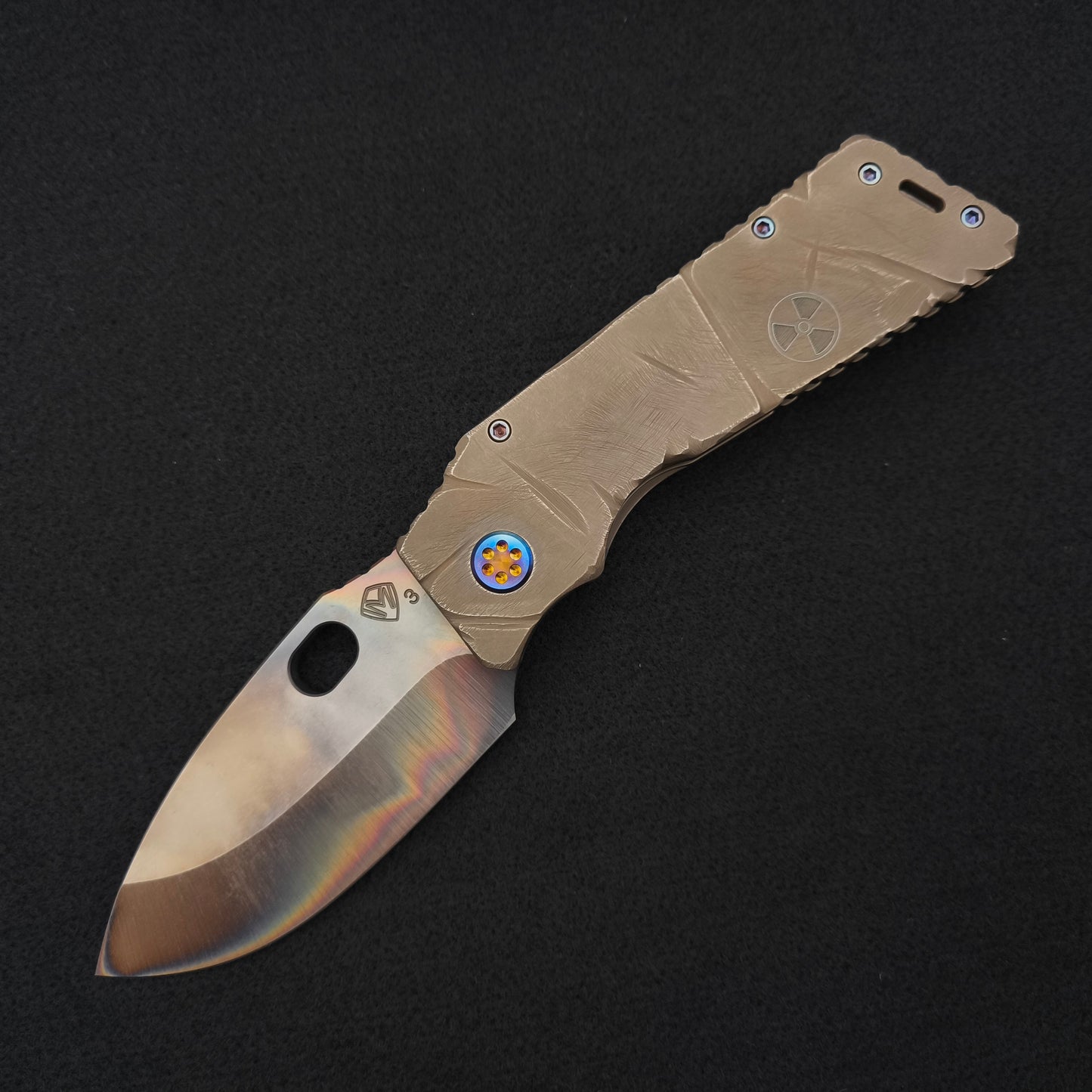 Medford Fat Daddy Vulcan Blade, Fallout Finish, Limited Edition 1