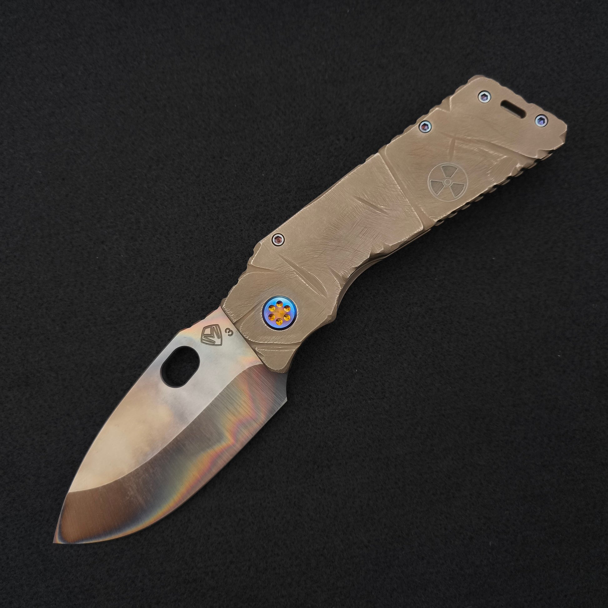 Medford Fat Daddy Vulcan Blade, Fallout Finish, Limited Edition 1