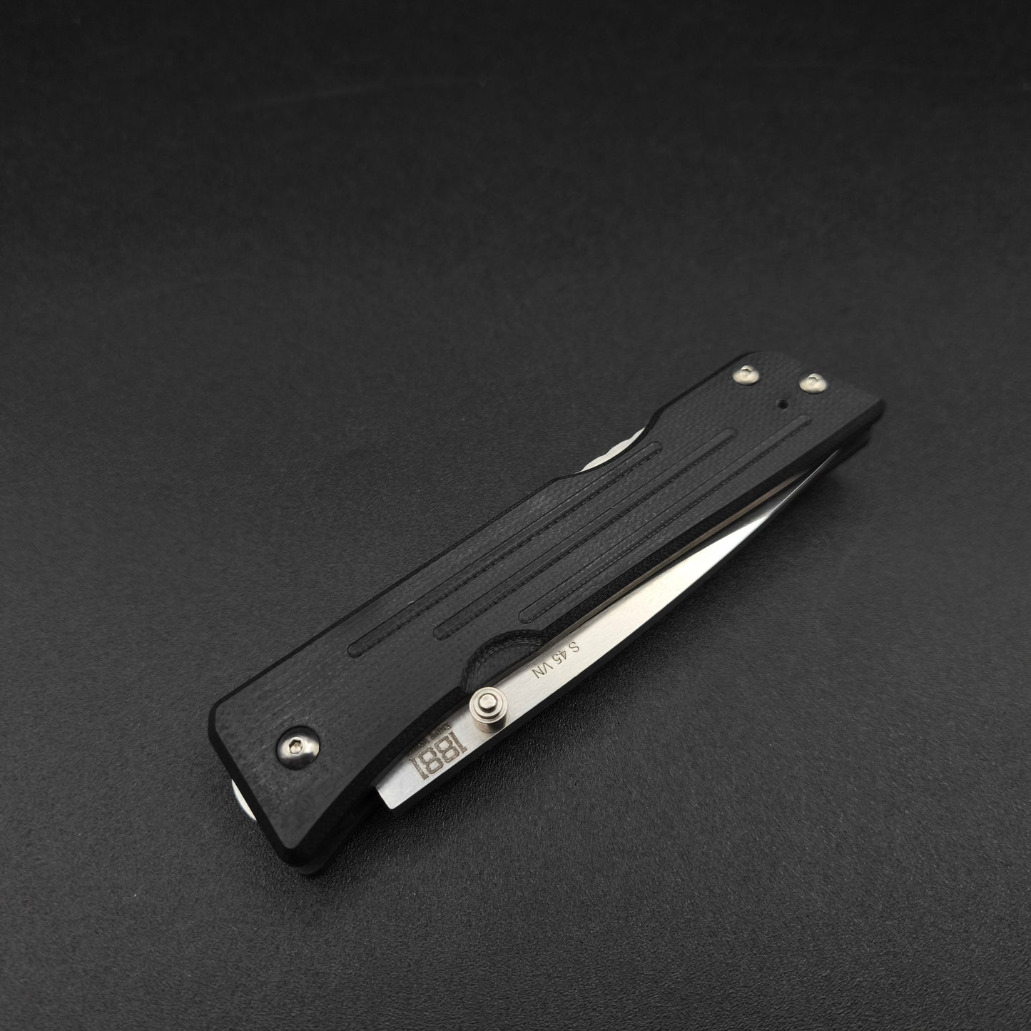 Medford 1881 Route66 Drop Point Black