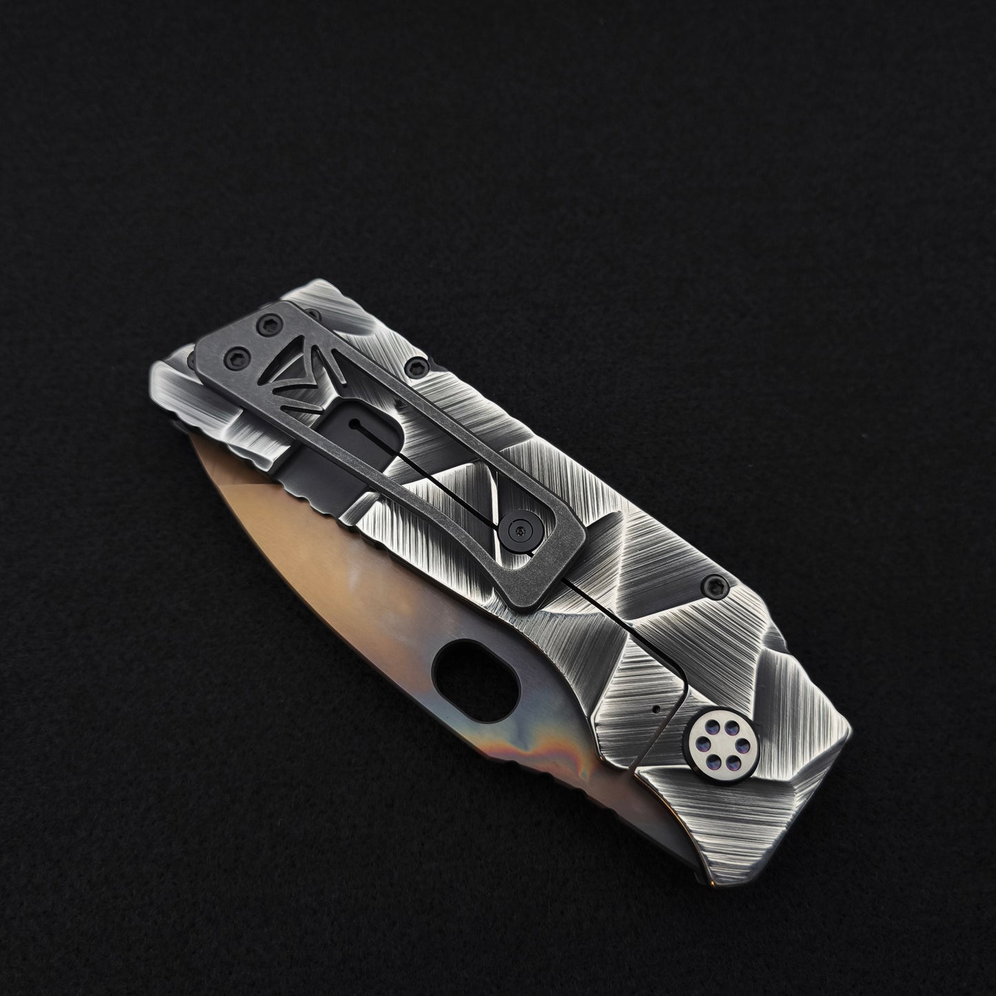 Medford Fat Daddy Vulcan, Black with Silver Stained Glass 4