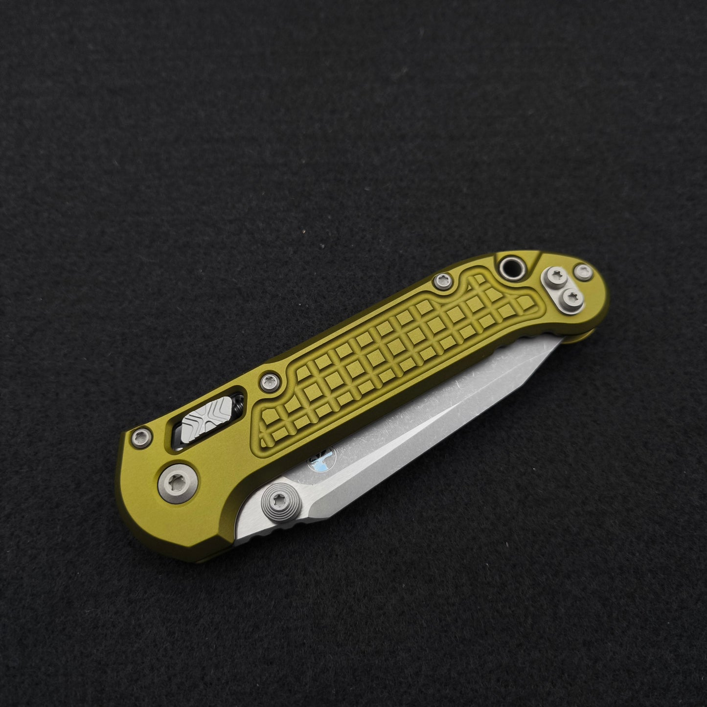 Microtech Knives L.U.D.T. RAM-LOK T/E Frag OD Green Apocalyptic