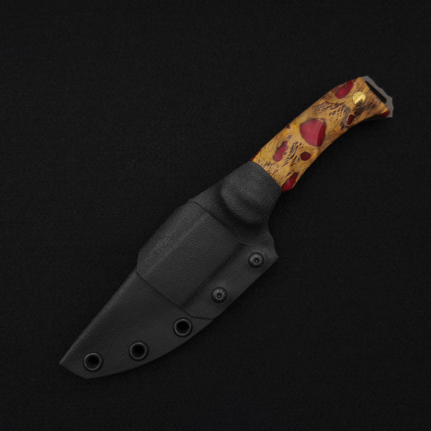 Half Face Blades Ishi, Cholla and Blood Red Resin