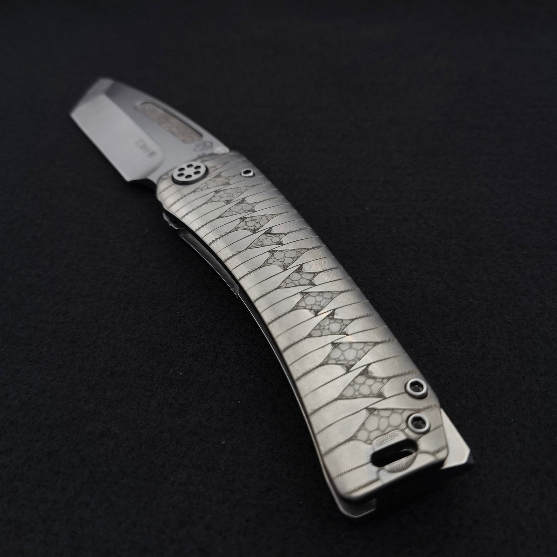 Medford Marauder H Tanto, Samurai Series, Radius "Tsumami-Maki" Wrap 3