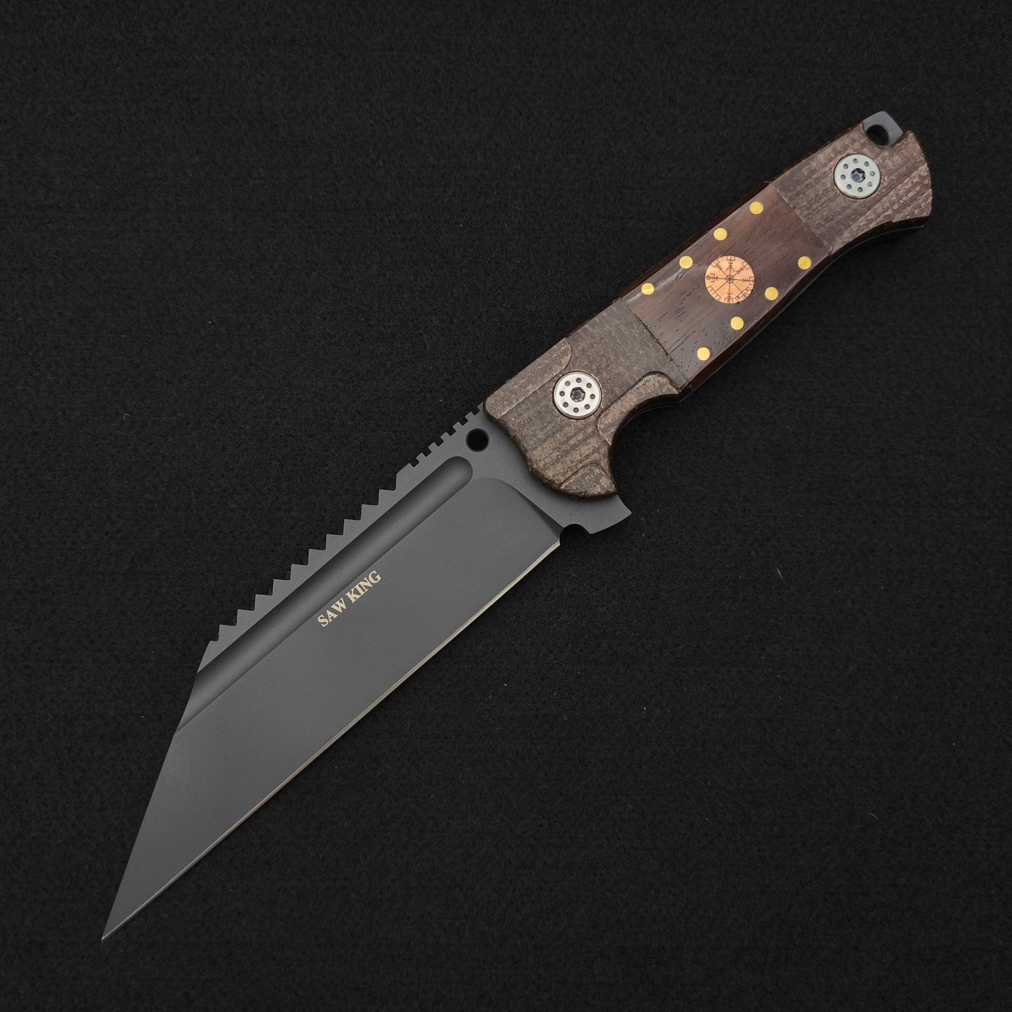ADV Saw King Custom Micarta Scales 1