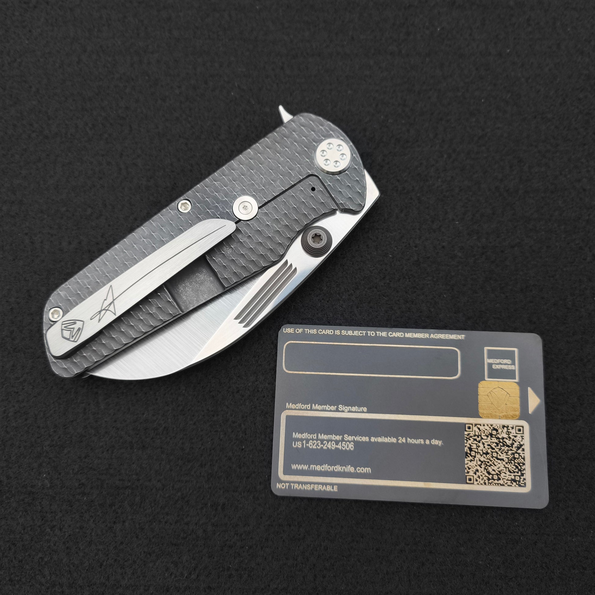 Medford Black Card Knife BC-1 *Limited Edition* 9