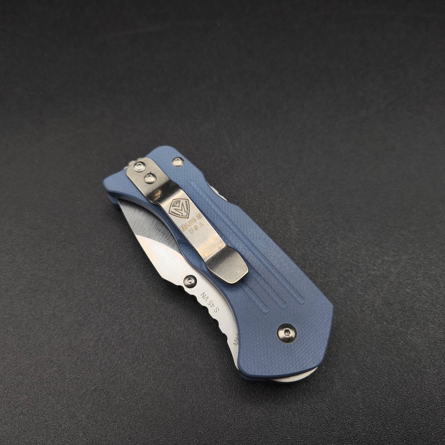 Medford 1881 Lombard Drop Point Denim Blue