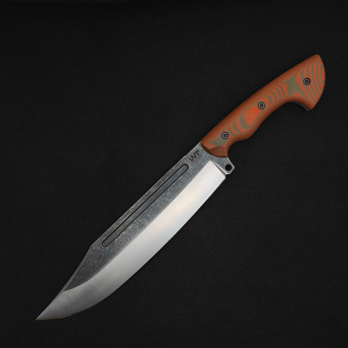 Work Tuff Gear PWB-9-NC (SK85), Natural Washed, Hunter Orange Camo G10 - Special Edition 2