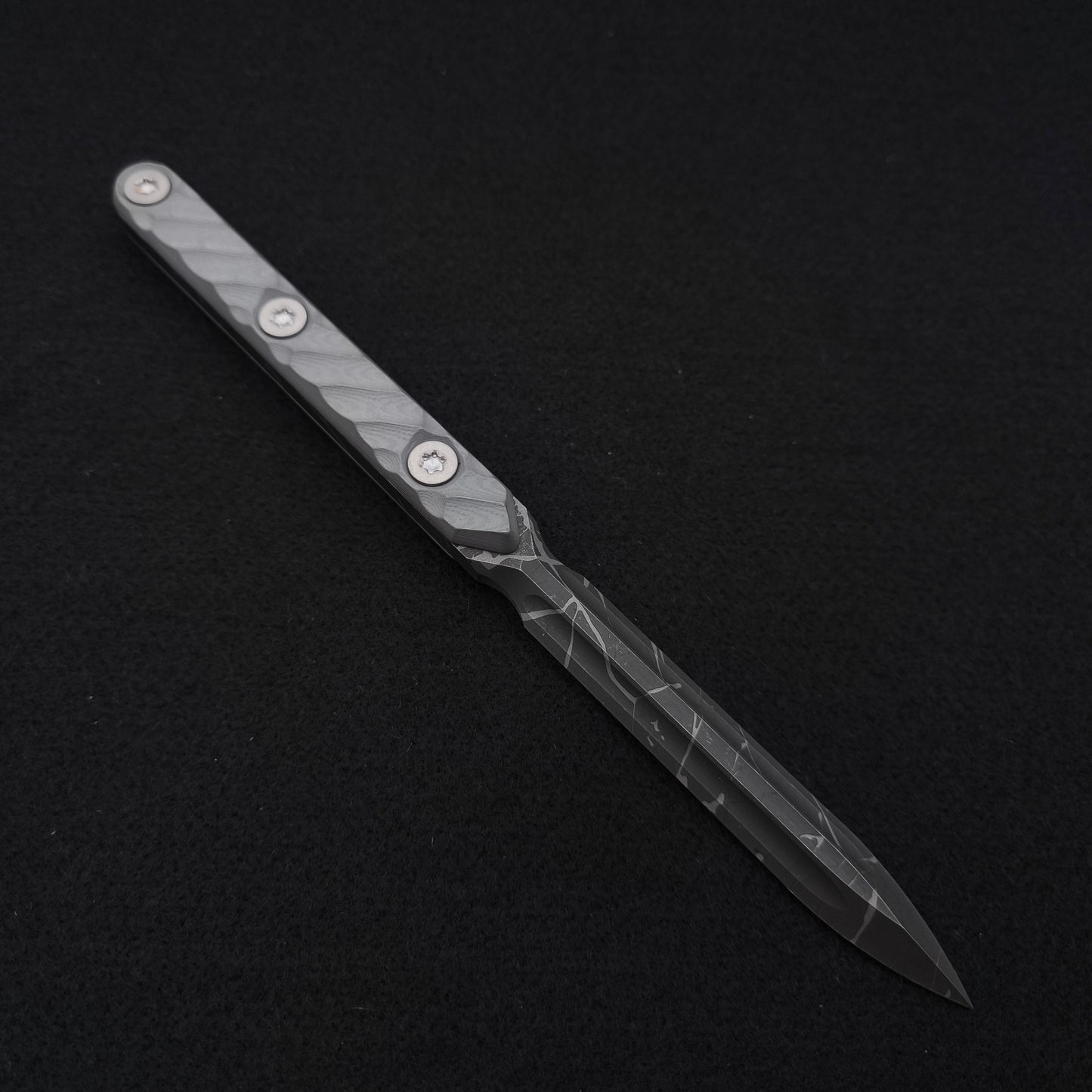 Half Face Blades OSS Spike, Grey G10 1