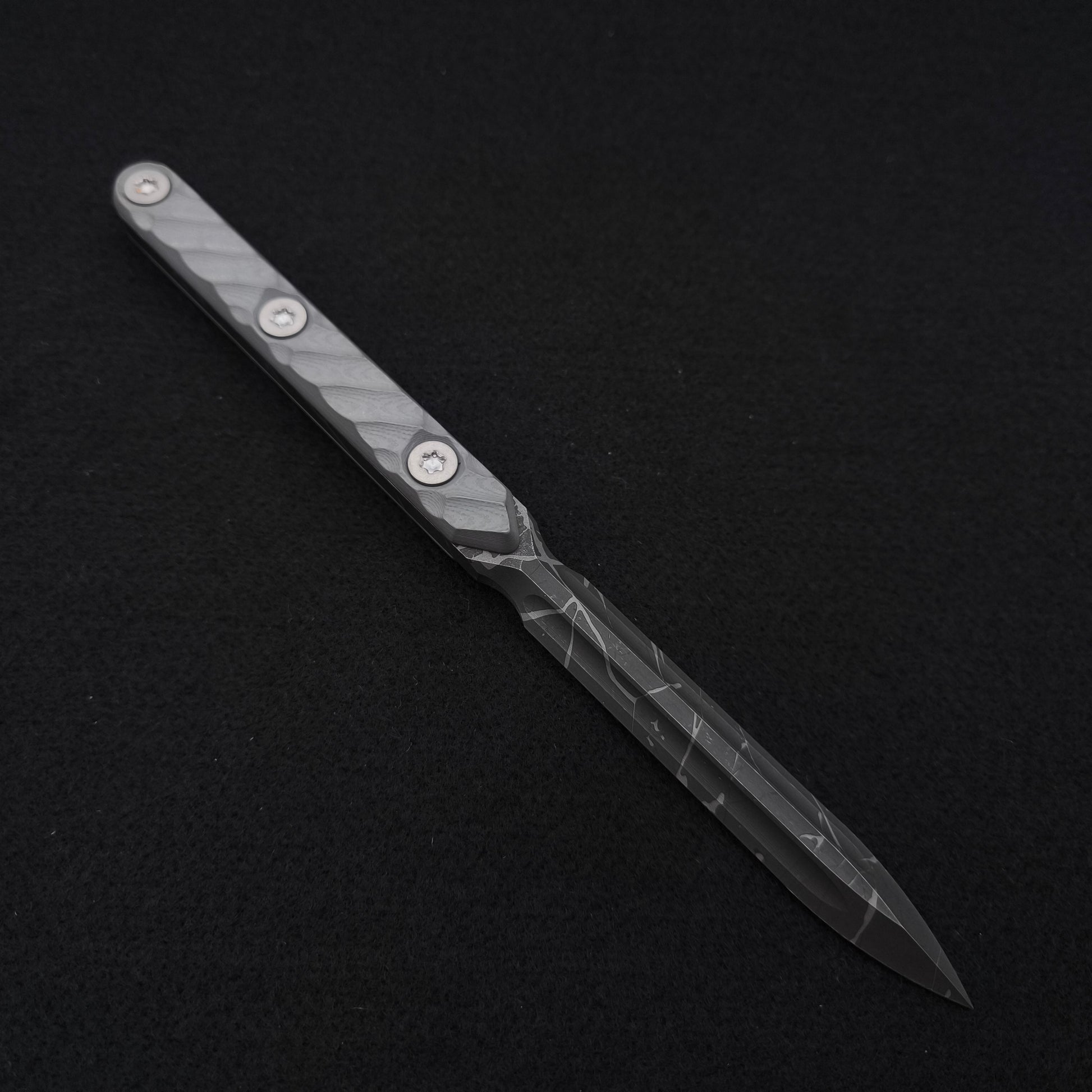 Half Face Blades OSS Spike, Grey G10 1