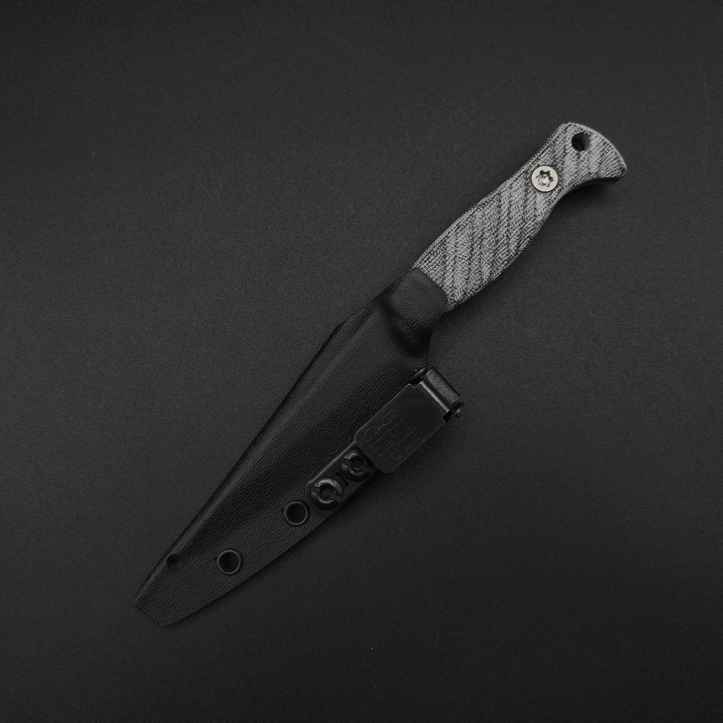 Half Face Blades Congressman Black Canvas Micarta 4