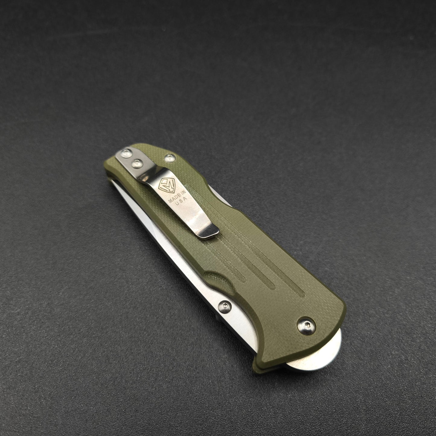 Medford 1881 Bourbon Drop Point OD Green