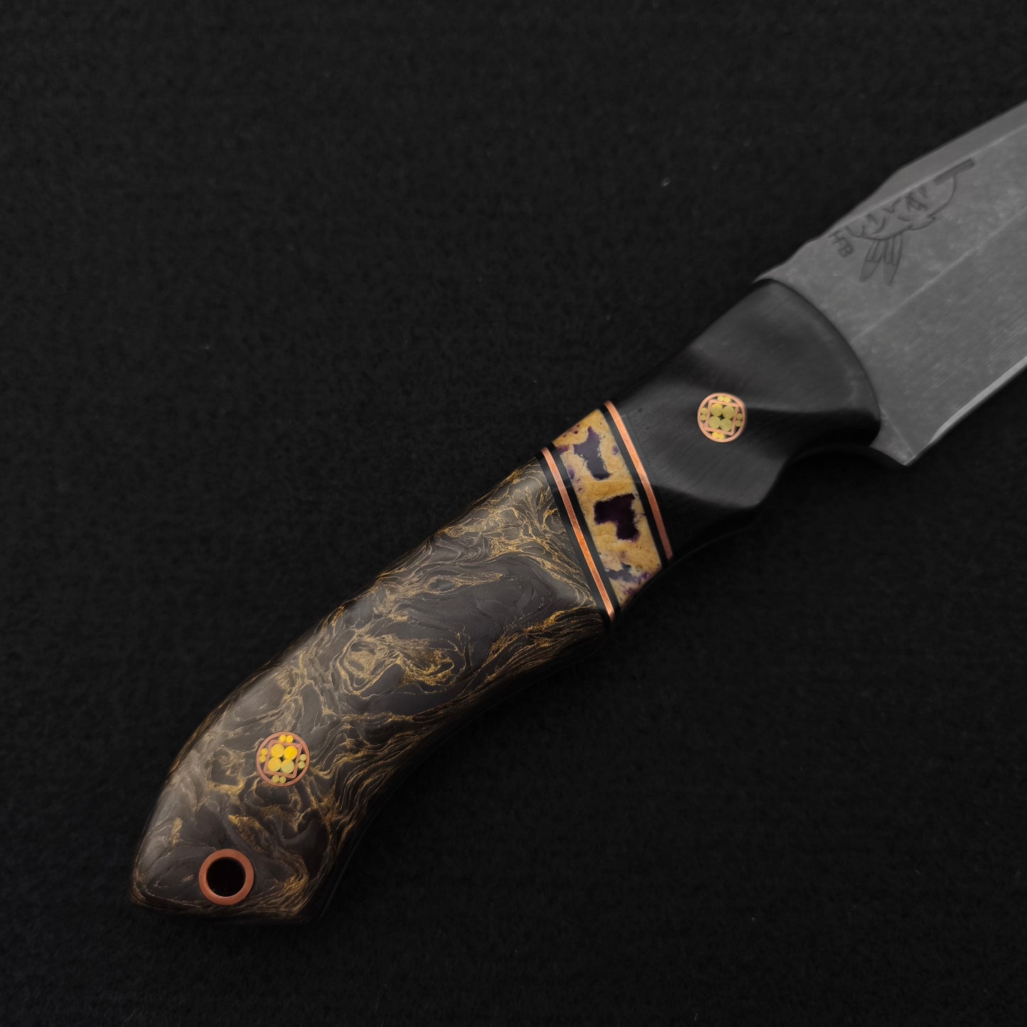 Half Face Blades Red Crow African Blackwood, Purple Calceon Split, Magnacut 3