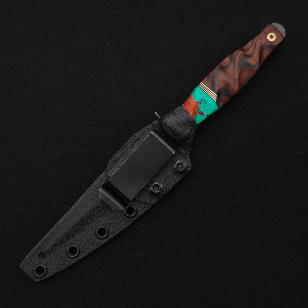 Half Face Blades Fairbairn Sykes Sonoran Sunset Tru Stone, Desert Ironwood 5