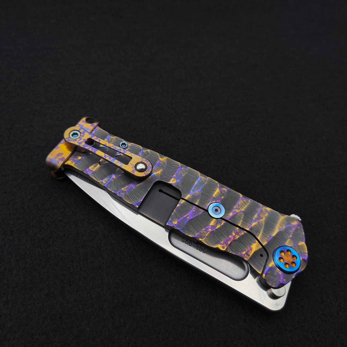 Medford USMC FF Fighter Flipper, Black Pen Flamed Predator 4