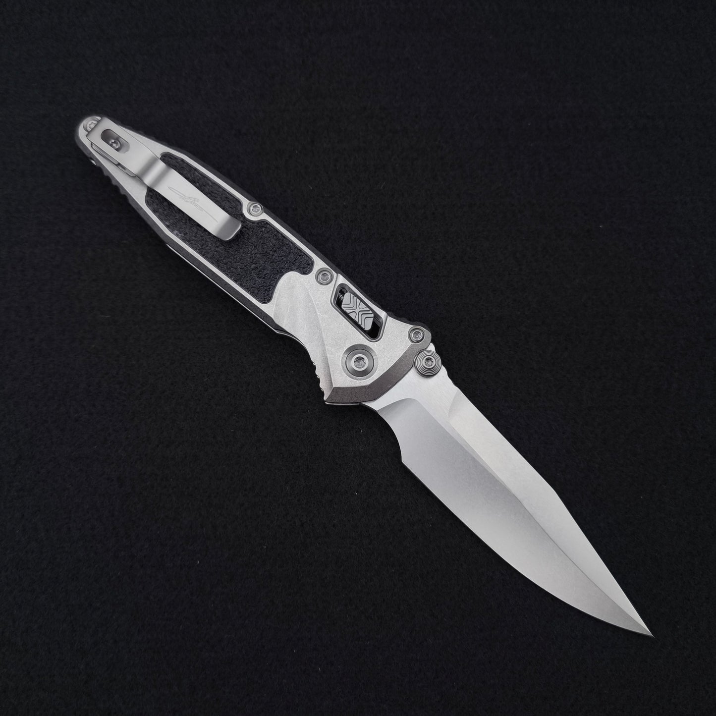Microtech Knives Socom RAM-LOK Spear Point Marfione Select Purple 2