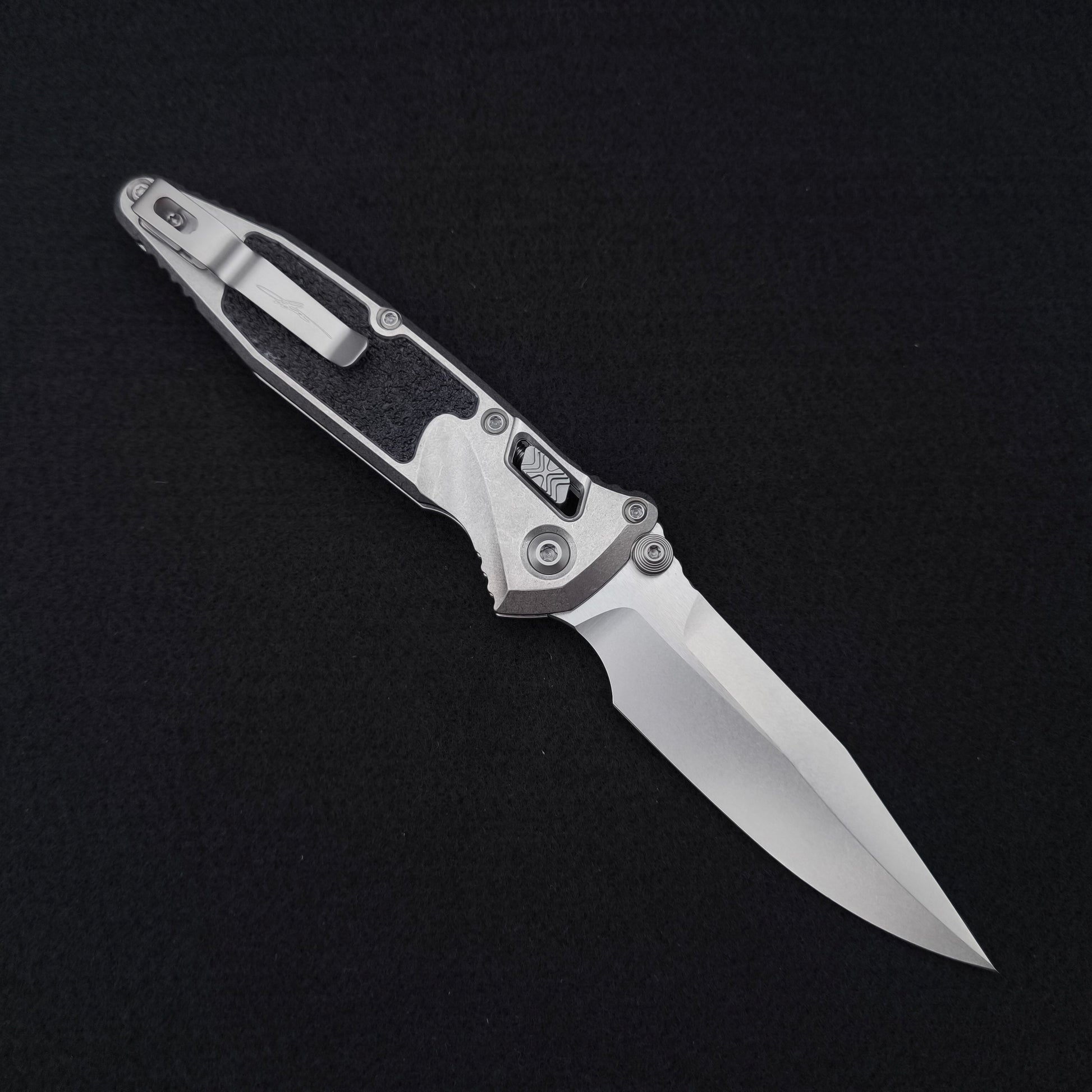 Microtech Knives Socom RAM-LOK Spear Point Marfione Select Purple 2