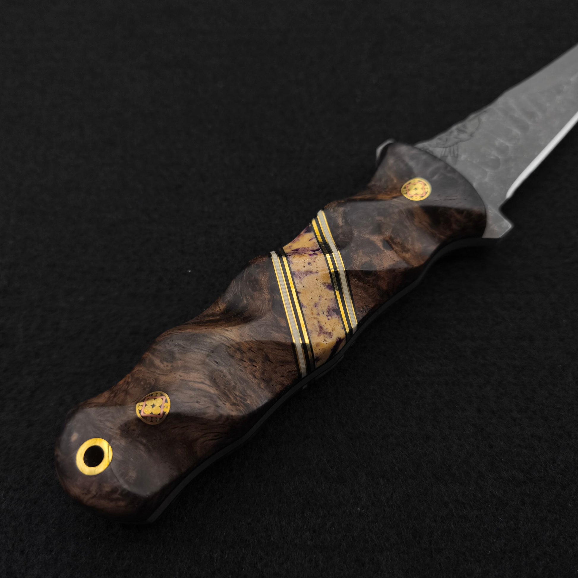 Half Face Blades Combat Filet Mahogany, Purple Calceon Split 4