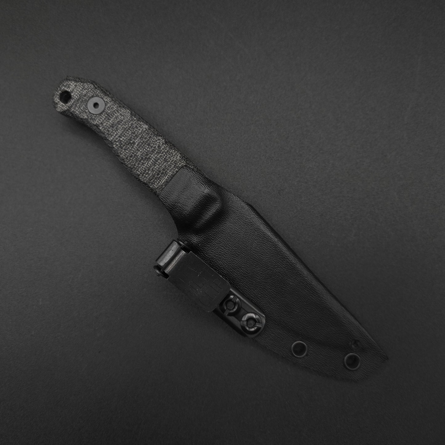 Half Face Blades Feather Light Black Canvas Micarta 4