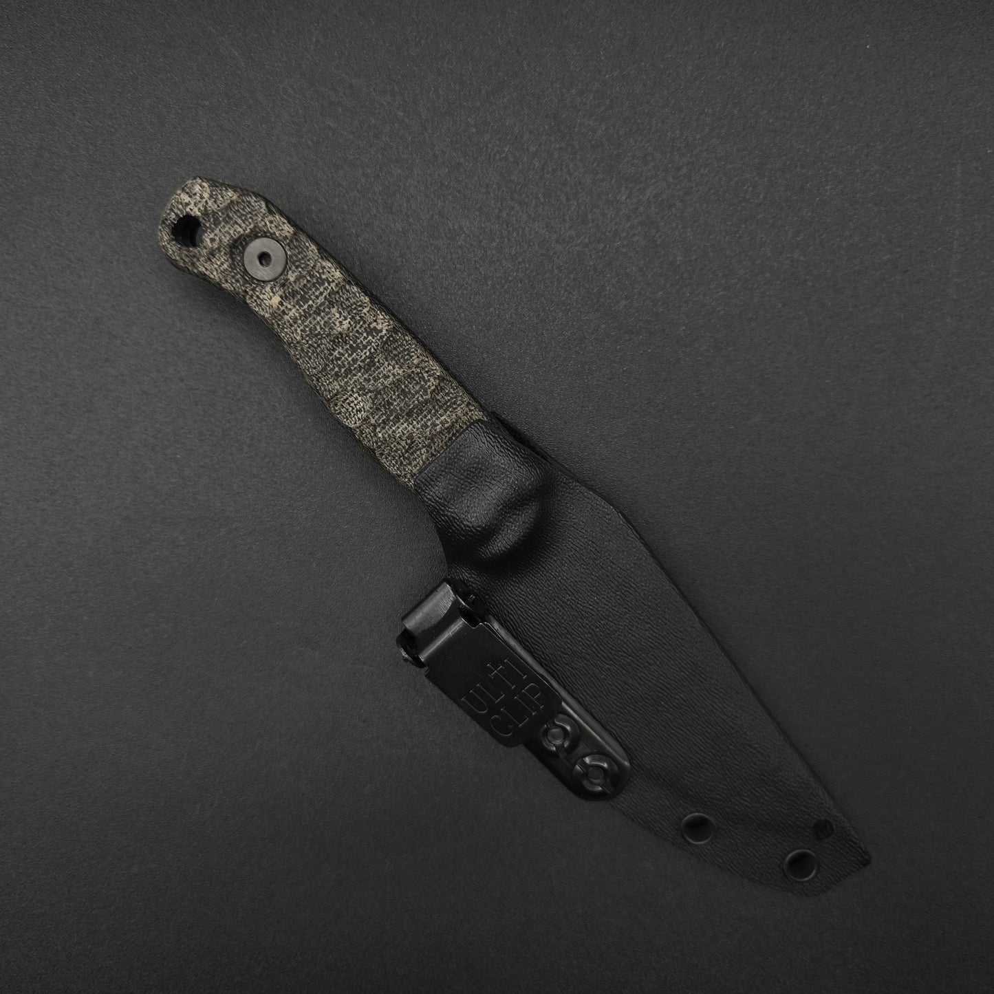 Half Face Blades Feather Light Black Canvas Micarta, Armor Black 4