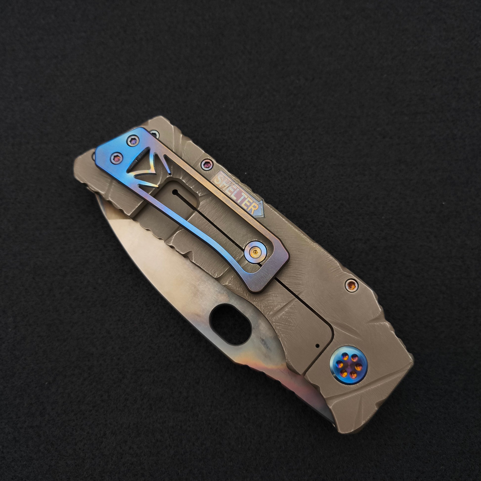 Medford Fat Daddy Vulcan Blade, Fallout Finish, Limited Edition 4