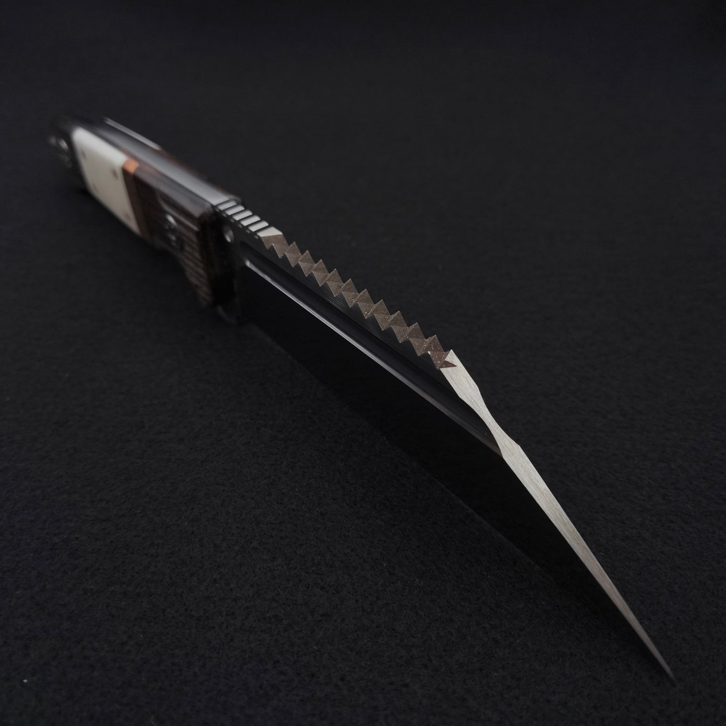 ADV Saw King Custom Micarta Scales 2 - 4