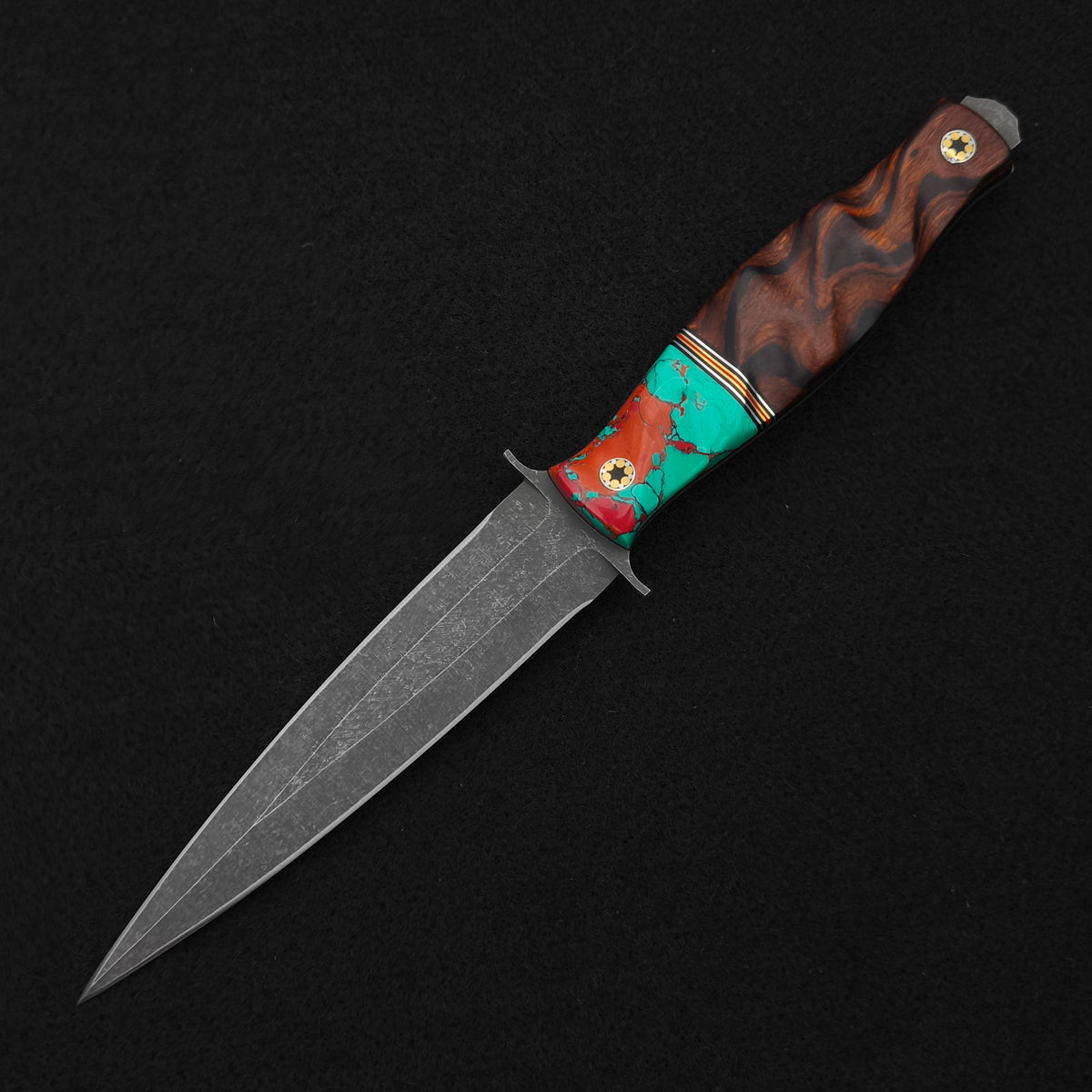 Half Face Blades Fairbairn Sykes Sonoran Sunset Tru Stone, Desert Ironwood 2