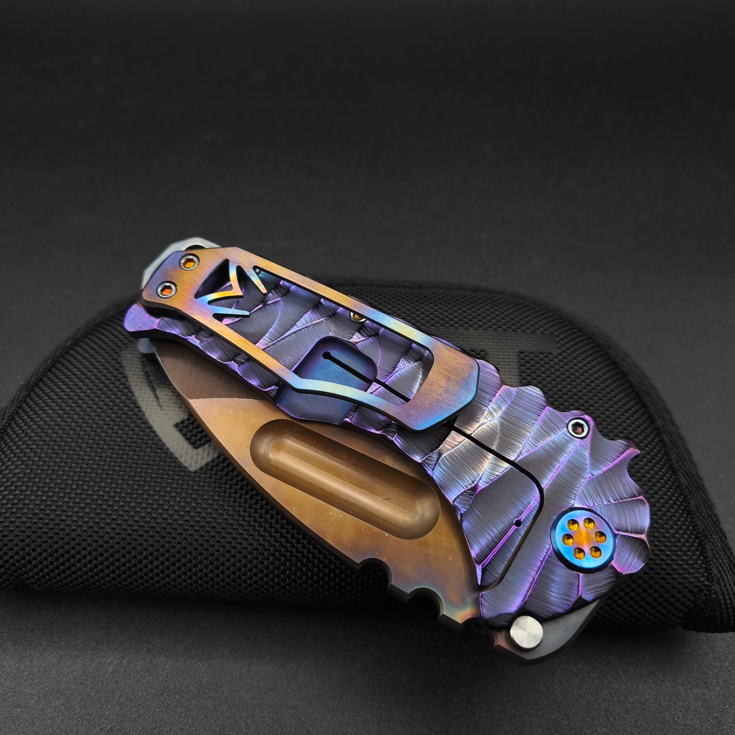 Medford Praetorian Ti, Vulcan Blade, Violett Twisted Predator